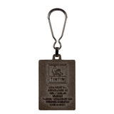 METAL KEYRING: The Blue Lotus (Colour)